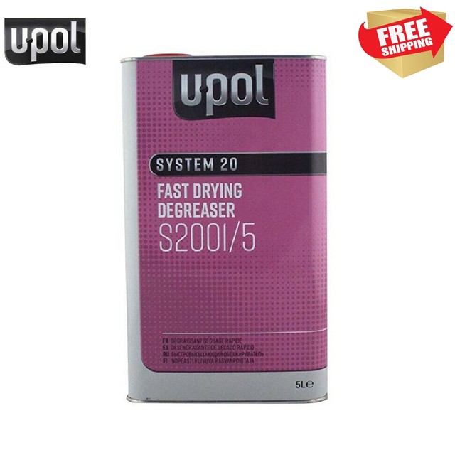 1 X U-POL SYSTEM 20 S2001 FAST PANELWIPE DEGREASER Panel wip 5L 1 X U-POL SYSTEM 20 S2001 FAST PANELWIPE DEGREASER Panel wip 5L