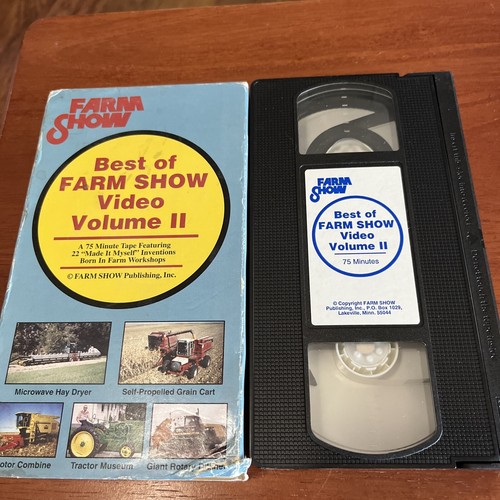 Best of Farm Show Video VHS Volume II, vol 2, 75 min, 22 inventions - Picture 3 of 3