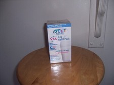 Avent naturally 8 oz refill baby bottle pack new package is not great Box Tt