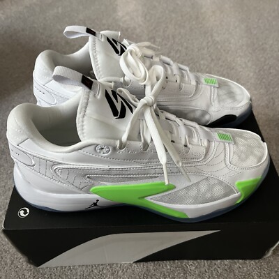 Nike Jordan Luka 2 Men White Black Green DX8733-103 Size 9.5