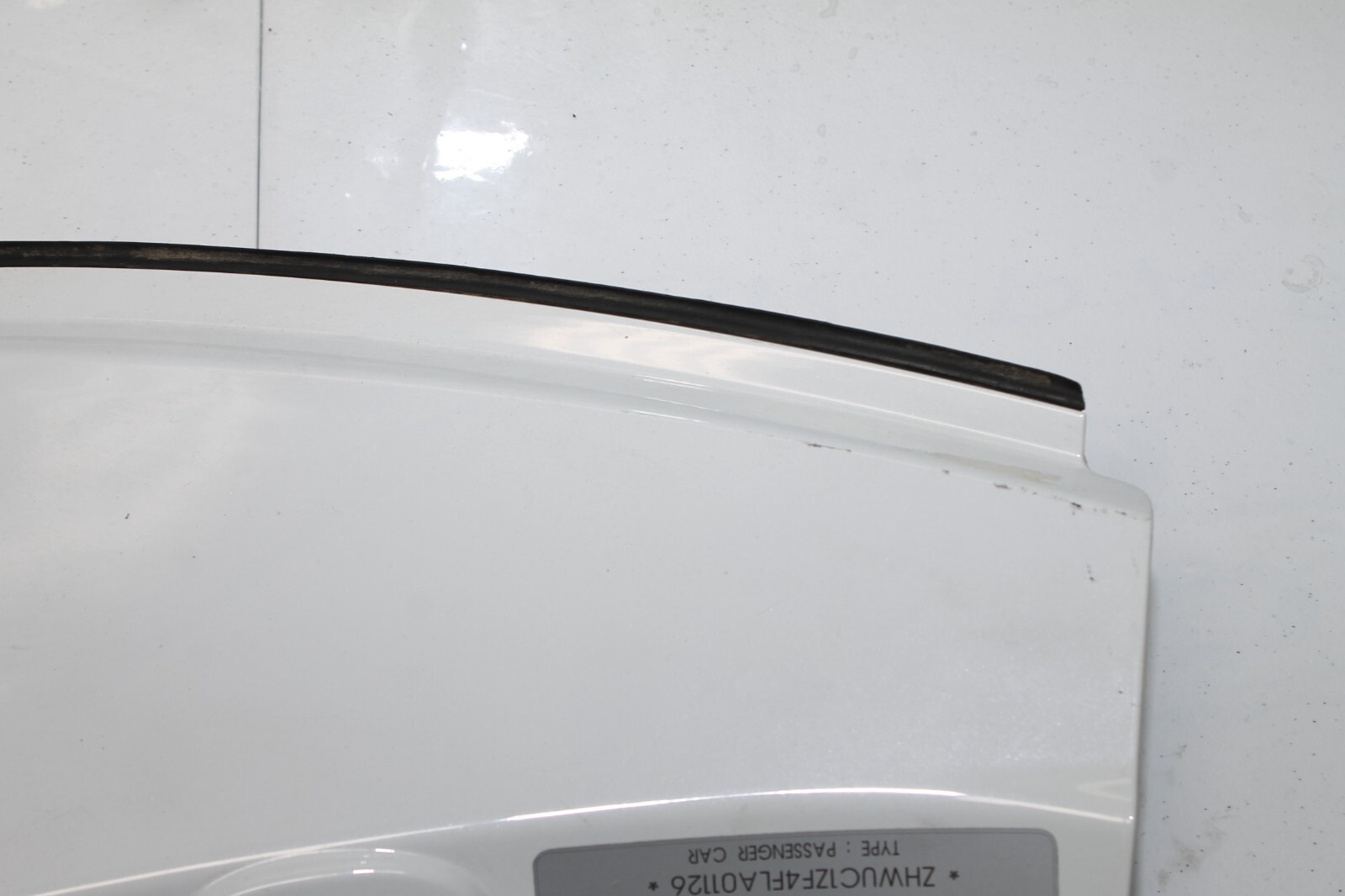 15-20 LAMBORGHINI HURACAN   LH LEFT DRIVER DOOR JAMB LATCH SURROUND INSERT TRIM