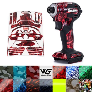 WRAPGRADE Stickers Enveloppes Compatible avec Makita TD173D/DTD173/ Conducteur d'impact