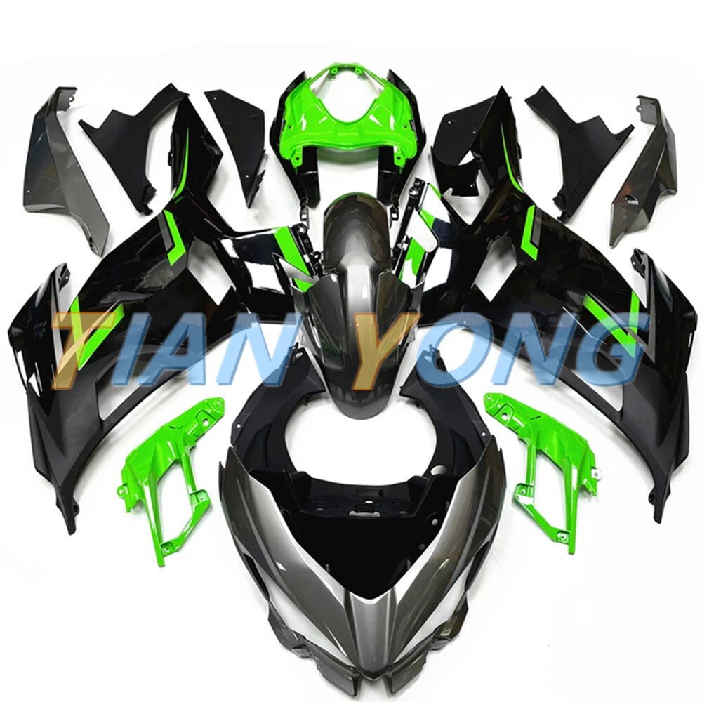 ゲニュトレイン Green Gradient Fairing Kit For Kawasaki Ninja 400 EX400 2018