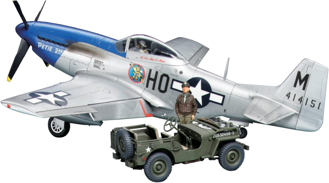 Комплект для легкого АВТОМОБИЛЯ TAMIYA 148 NORTH AMERICAN P-51D MUSTANG и 14 t 4x4 25205 18190₽