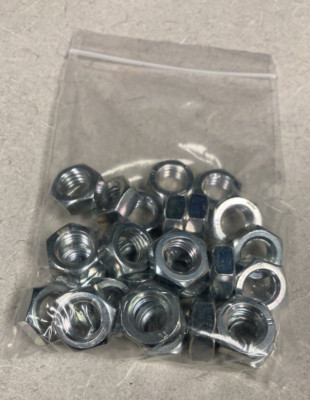 Wurth 1/2''-13 Jam Nut, Steel, Grade 5, Zinc Plated 25 Count