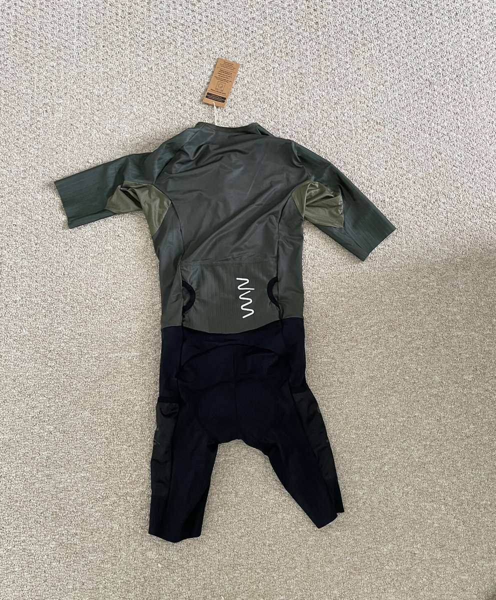 Wynn Republic Men's Hi Velocity X Triathlon Suit - Olive - XS