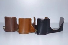 pu Leather Camera Half case Bag Grip for olympus EPL7 EPL8 EPL9