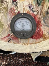 Vintage Amperes A. C. Hobart Brothers Company  Gauge