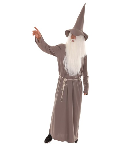 Grey Hat Robe Cosplay Gandalf Wizard 