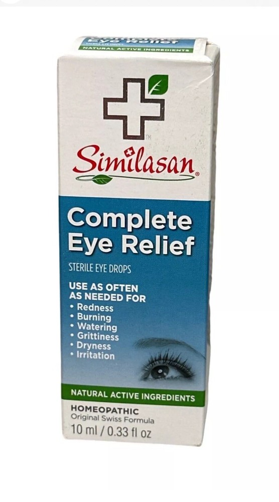 Similasan Complete Eye Relief Drops  0.33 fl oz Exp 02/2026