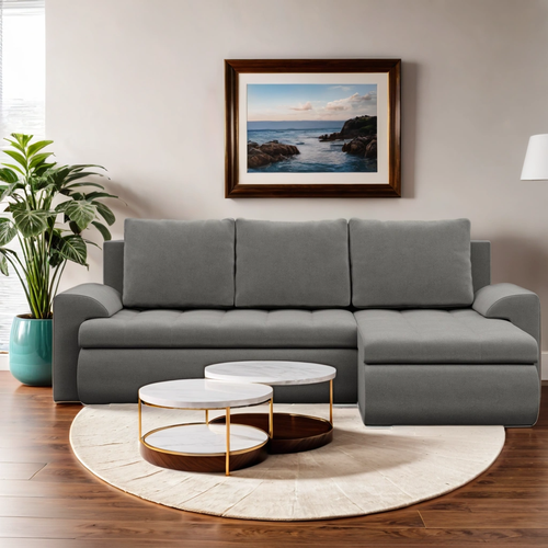 Ecksofa mit Schlaffunktion, Bett, 2 Bettkasten, Links/Rechts FORESTA - Bild 2 von 128