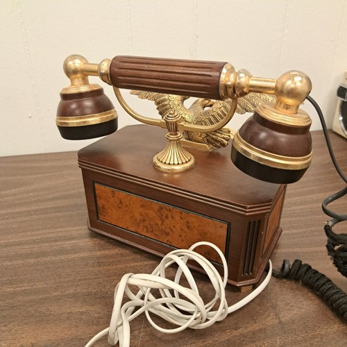 Vintage Franklin Mint Antique The American Eagle Rotary Dial Telephone Rare - Picture 4 of 11