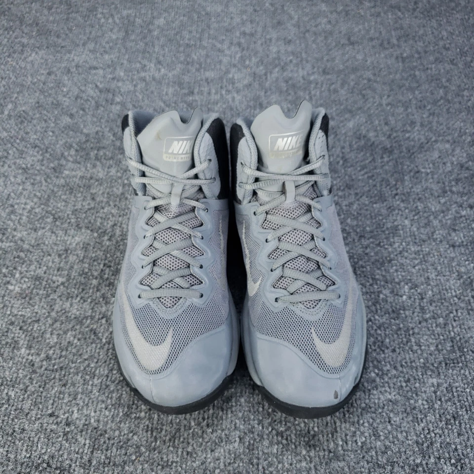 Nike Prime Hype DF II Zapatos Mujer Talla 7.5 Gris Malla Tenis de Baloncesto Foto 4 de 4