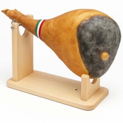 Schraubstock Schinkenhalter Schinkenhalter aus Holz Made in Italy