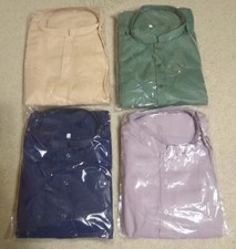 PLAIN MEN SALWAR KAMEEZ 2 Pcs. Set with Belt 1SKS Fast USA shipping