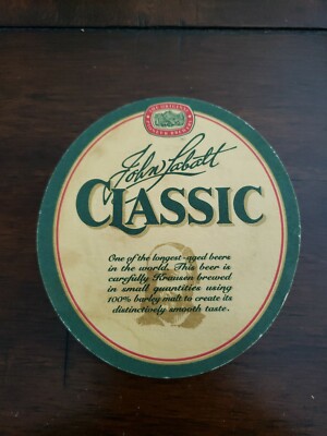 Beer Pub Coaster: John Labatt Brewery Classic ~ London, Canada Brewing Company