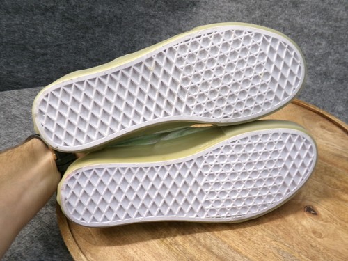 Vans Herren Skate Slipper Leuchtend Im Dunkeln Grün Niedrig Skateschuh Sneaker Größe 7 US - Bild 8 von 8