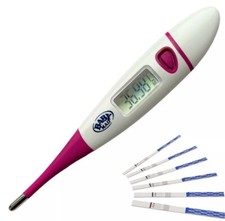 BASAL THERMOMETER + 20 ULTRA EARLY PRO 10mIU PREGNANCY TEST TESTS  * FAST POST *