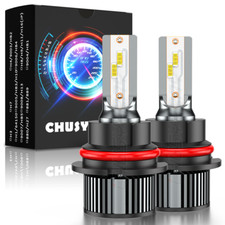 CHUSYYRAY 9007 HB5 LED Headlight High Low Beam Bulbs 4500LM Kit 6K Bright White