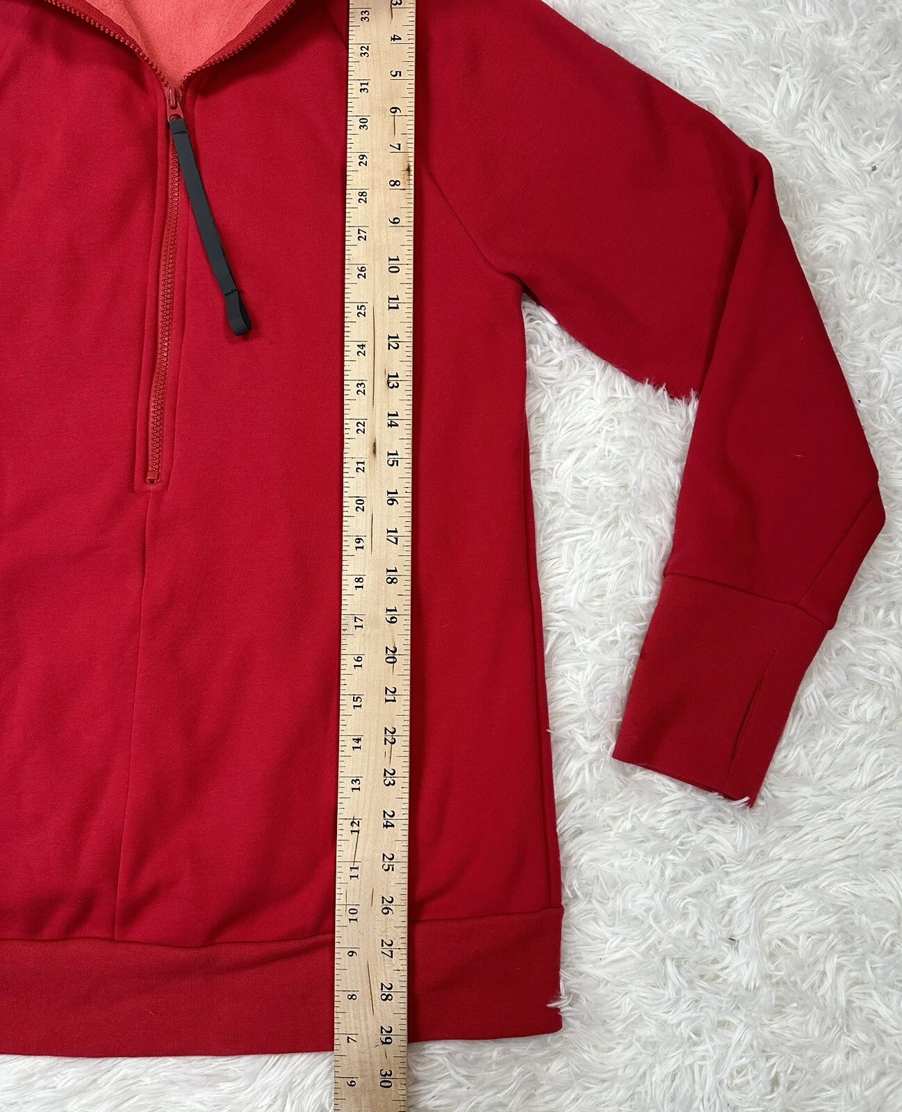 fabletics madelaine petsch collection 3/4 zip sweatshirt