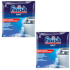 Finish Dishwasher Salt 1kg Soften Water to Prevent Limescale & Watermarks-Pack 2 7.29 per kilo