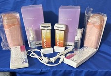 2 Roll on Wax Kits, Waxfans Wax Roller Kit for Hair Removal New 