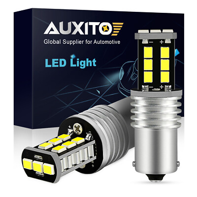 AUXITO 1156 BA15S P21W LED 6000K Bulbs Reverse Brake Light Error Free CANBUS
