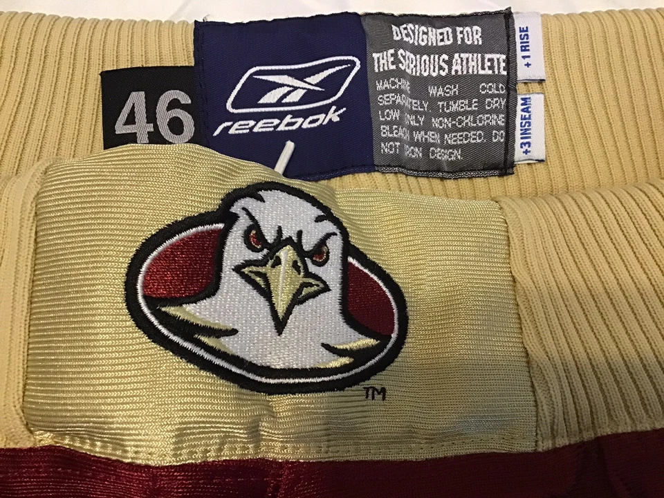 Reebok Player Team Game Issued Boston College Eagles Basketball Shorts 46 XXL BC - Image 4 of 4