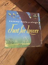 Sammy Davis Jr. Just For Lovers Vinyl LP Plays OK No Skips 50’s Jazz Vocal 1st P