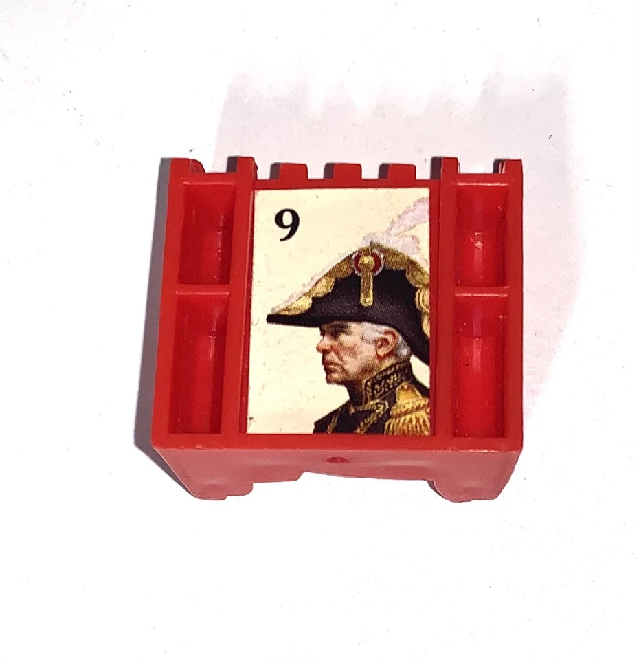 Stratego Vtg 1996 Red General Mover Only - Image 2 of 4