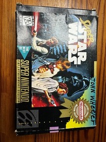 Super Star Wars Nintendo Game SNES ( Super NES ) Game, Box, Booklet TESTED