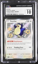 2024 Paldean Fates #202/091 Snorlax CGC 10 on eBay