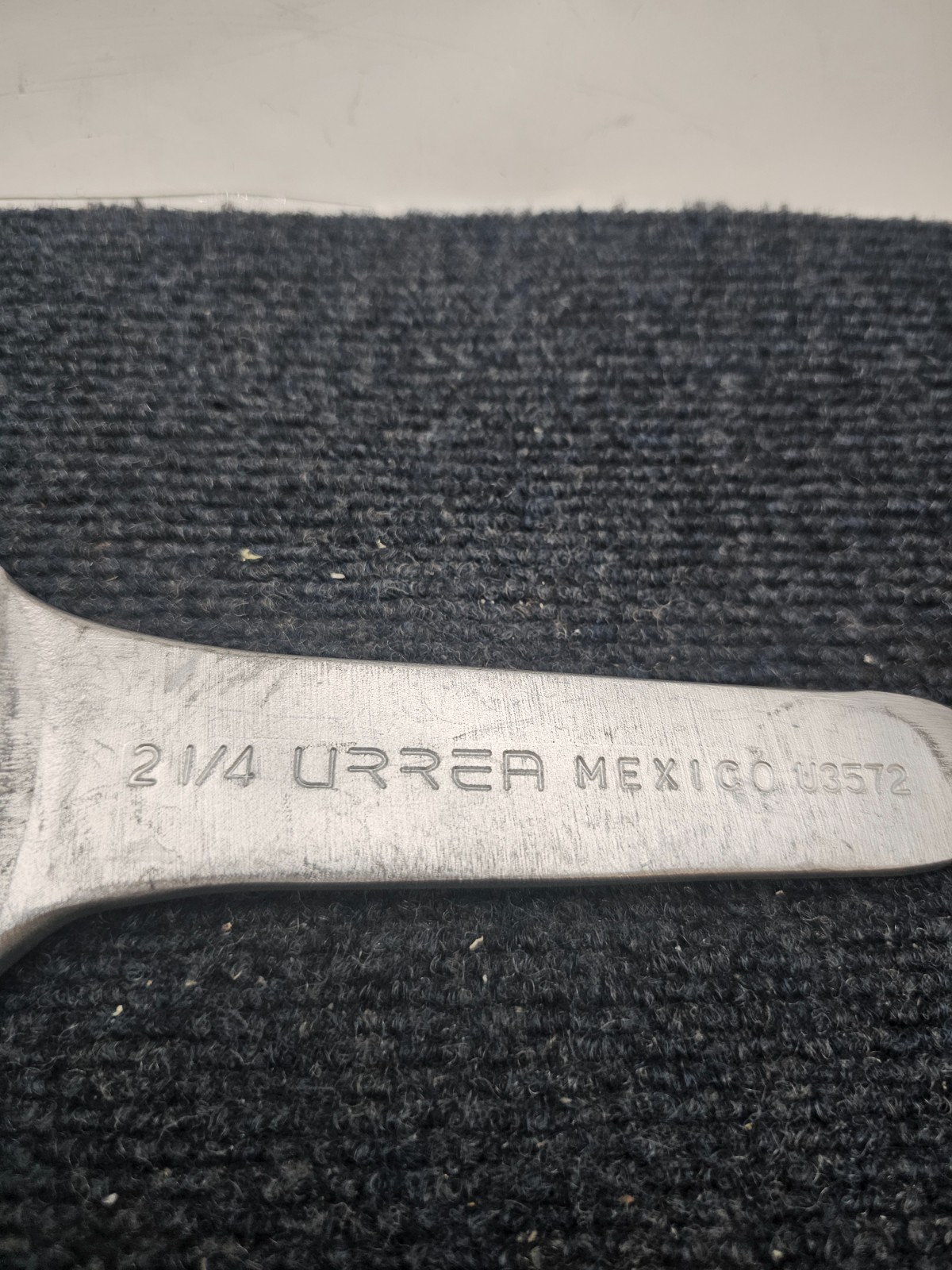 Urrea U3572 2-1/4" Mechanics Wrench with Thin Forged Design & Satin Finish