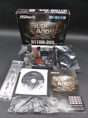ASRock H110M-DVS R3.0 Mainboard LGA1151 MicroATX DDR4