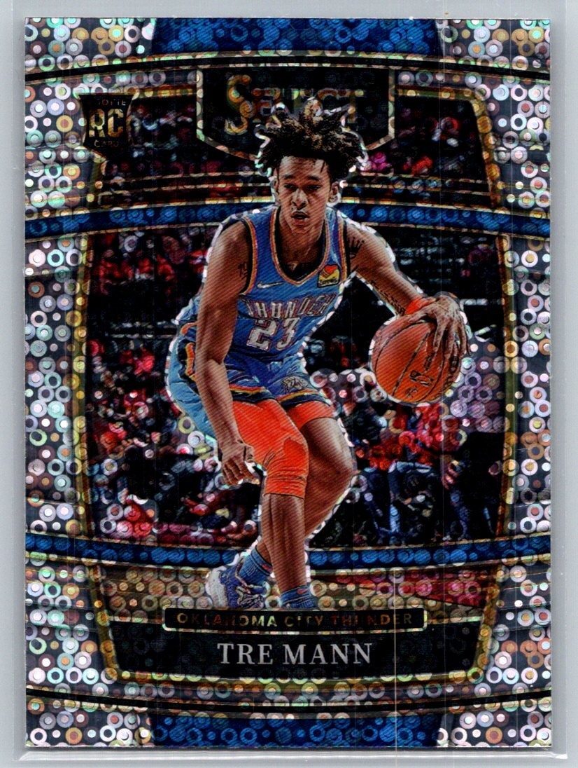 2021-22 Panini Select #36 Tre Mann Disco Prizms