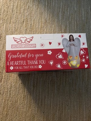 Forever Grateful Candle Holder New In Box