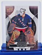 2024-25 Upper Deck Engrained ED GIACOMIN Mahogony #76 New York Rangers /75