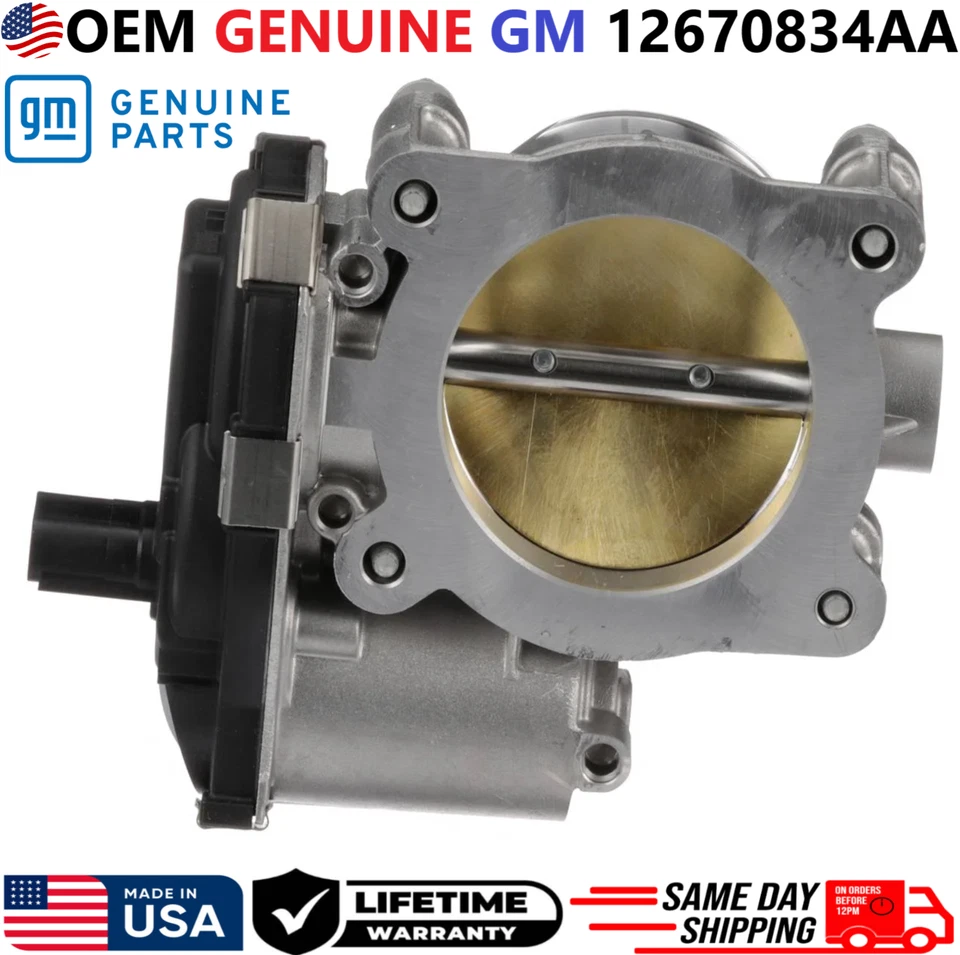 GENUINE Throttle Body For 2012-2017 GMC Terrain Chevrolet Buick 2.4L, 12670834 - Image 3 of 4