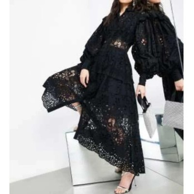 prom dresses blue mermaid Glorious Royal Lace Sleeveless Dress – Ballbella core-sku Venus Silk Slip Dress Color:Pine*