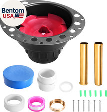 Freestanding Tub Drain Rough-In Kit, Bathtub Drain Kit with PVC Adapter and Bras