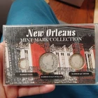 New Orleans Mint Mark Collections silver Barber Dime, Half Dollar, And Quarter