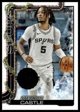 2025-26 Topps Holiday #H158 Stephon Castle