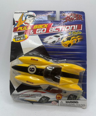 Speed Racer Collectible Car Pull Back & Go Action! Racer X #9 Rand 2006 - New