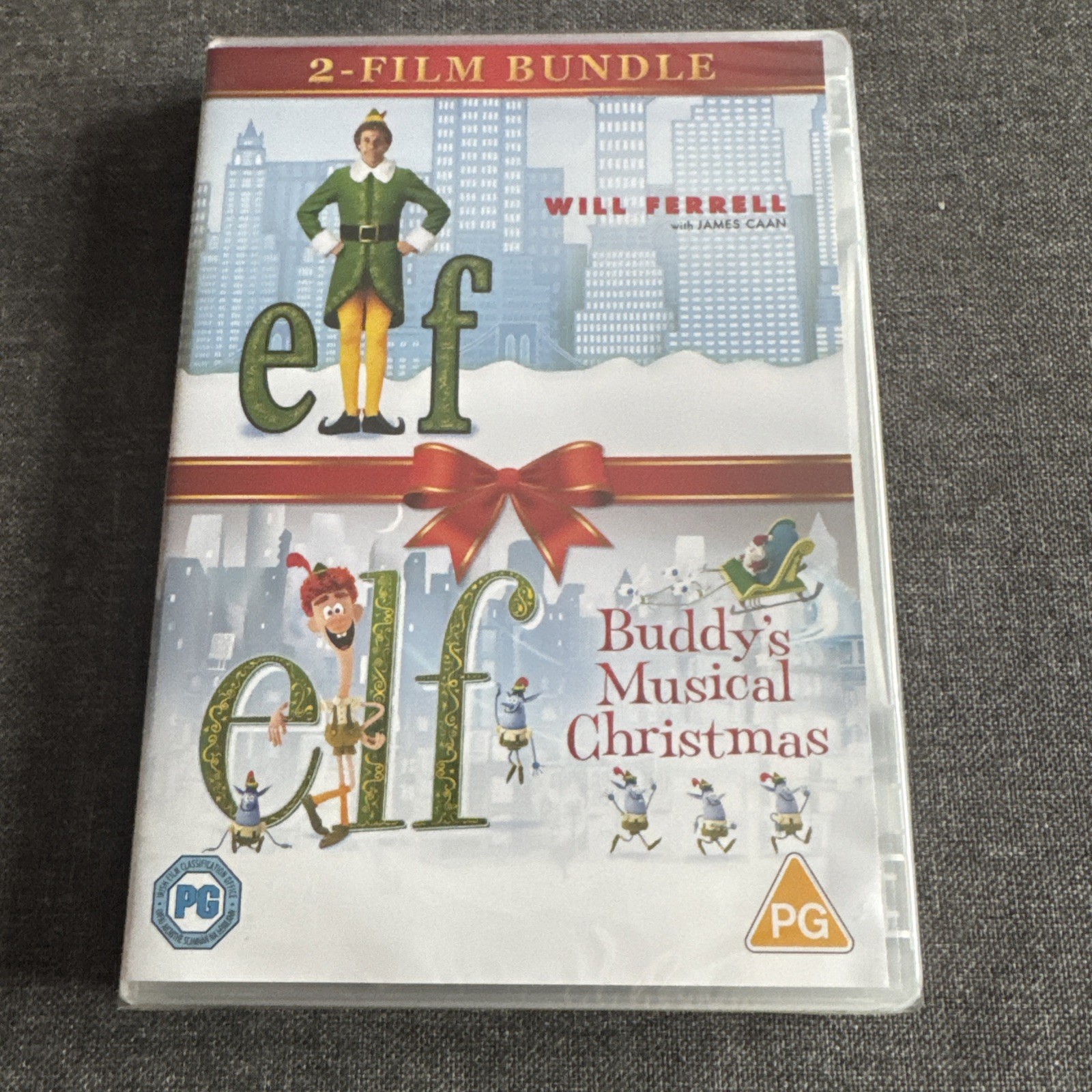 Elf & Elf: Buddy's Musical Christmas (Will Ferrell) NEW SEALED DVD