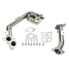 Subaru Wrx Sti Exhaust Header Up Pipe Kit 08-14 Ej255 Ej257 2.5l Turbo Subaru Wrx Sti Exhaust Header Up Pipe Kit 08-14 Ej255 Ej257 2.5l Turbo