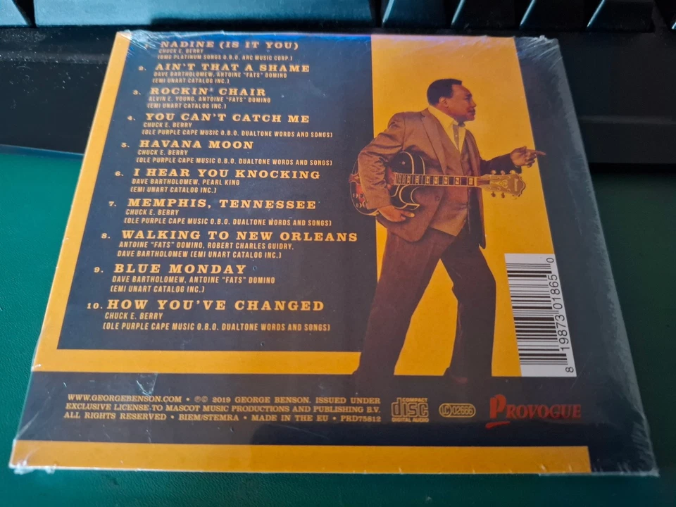 CD George Benson - Walking To New Orleans Rem. Chuck Berry Fats Domino NEU & OVP - Bild 2 von 2