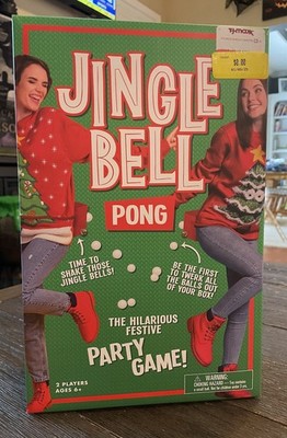 Jingle Bell Pong Game Christmas Festive Family Games