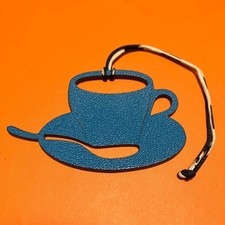 HERMES Petit h Coffee Cup Bag Charm