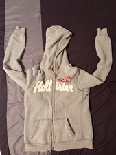Hollister Women s Full Zip Hooded Fleece Hood...