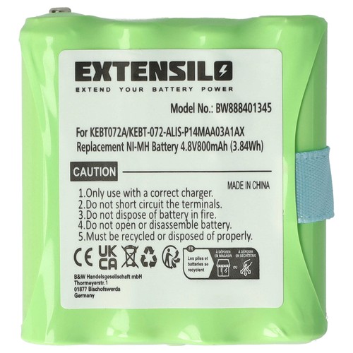 Akku für Switel BP40 BP-40 800mAh 4,8V Funkgerät